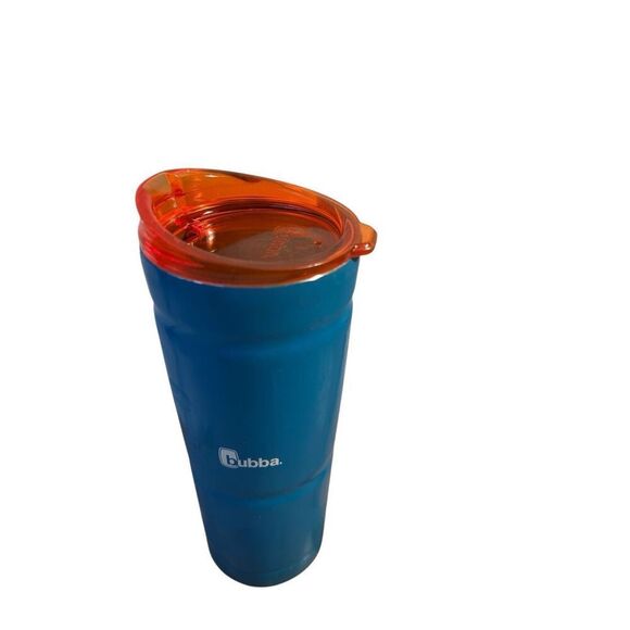Bubba blue with orange lid 24 oz - Picture 1 of 4